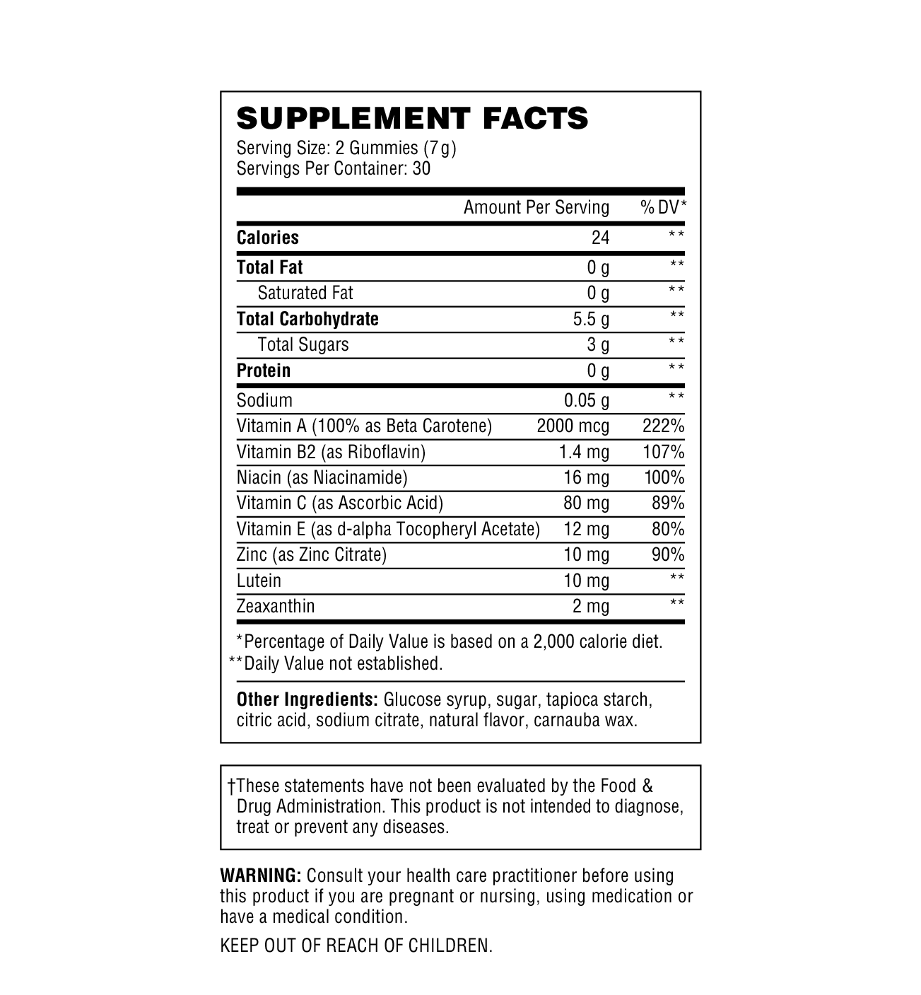 Vision Supplements Wellthy Nutraceuticals 