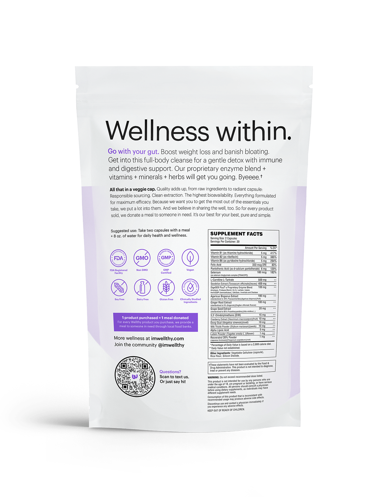 Cleanse Supplements Wellthy Nutraceuticals 