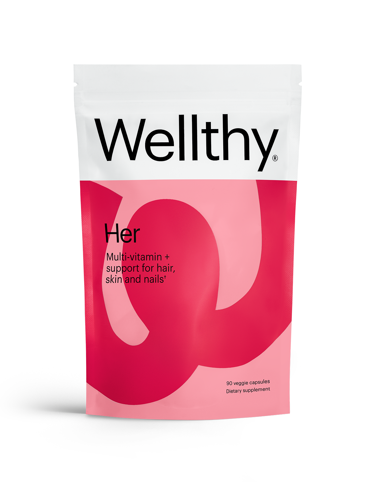 HER: Women’s multivitamin plus hair, skin & nail support Supplements Wellthy Nutraceuticals 